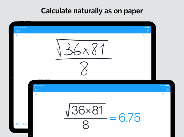 MyScript Calculator 效率-第1张