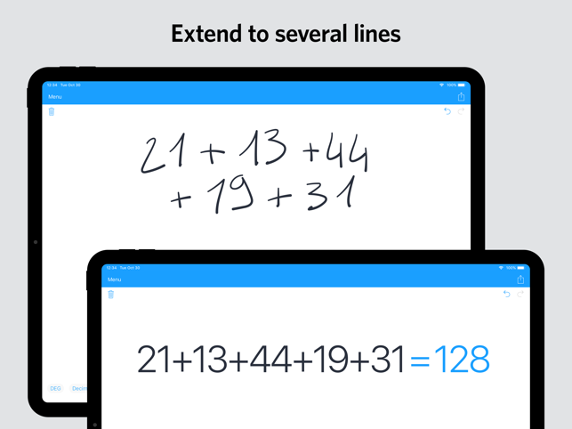 MyScript Calculator 效率-第2张