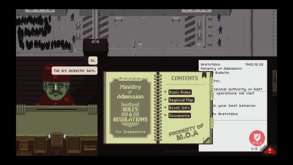 请出示证件 Papers, Please 策略战争-第1张