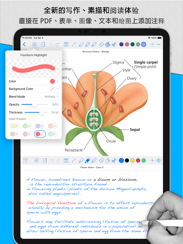 Notes Writer Pro: 笔记和 PDF 标注 效率-第1张