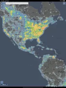 光污染地图 Light Pollution Map iOS苹果手机软件下载 工具-第1张